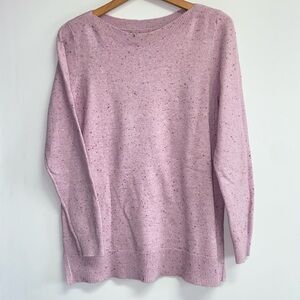 LOFT Pink Sweater, Size Large